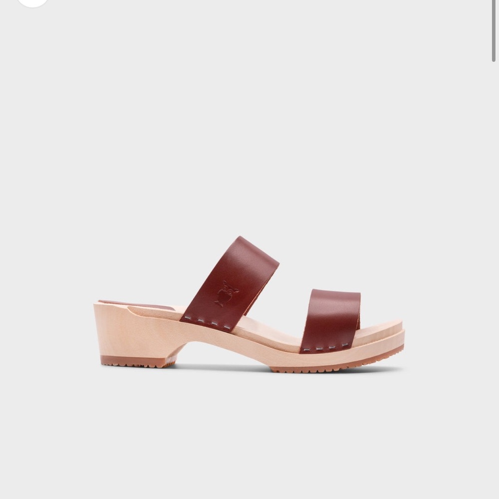 NWT sandgrens Stockholm low slip-in clog sandal size 38